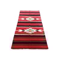 مدة أرضية تراثية, فرشة أرضية صوف غزل يدوي, مقاس 2×...