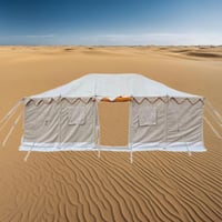 الصقر, خيمة , أبيض, مقاس 6×4 متر