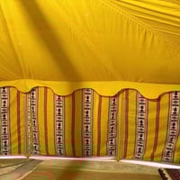 خيمة 3 طبقات, مقاس 5×8×2 ياردة, أبيض, موديل رقم PK...