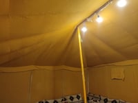 خيمة الصقر الصباحية المطورة , مقاس 8×5×2 متر