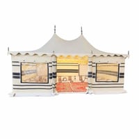 خيمة طويق هيكل حديد مقاس 6×4 متر