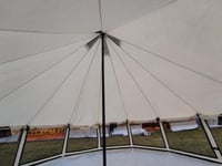 خيمة الجرس السفرية مقاس 4×4, أبيض