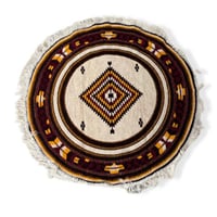 سفرة تراثية وجهين مقاس متر في متر - صناعة سورية