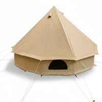 خيمة الجرس السفرية مقاس 3×3, بيج