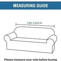 غطاء كنب مطاطي - أزرق