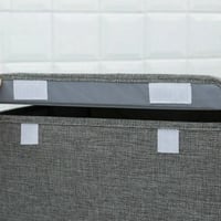 صندوق مكعب كبير الحجم بمقابض لتخزين وتنظيم الملابس...