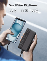 راف باور، بطارية متنقلة، بقوة 20 واط، سعة 20000 مل...