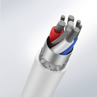 يوجرين سلك شاحن تايب سي الي لايتينج بطول 1 م - أبي...