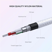 كيبل يوجرين، يو اس بي الي لايتينج بطول 1 متر، 2.4...