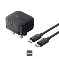 بيسوس - شاحن سريع 30 واط مع شحن PD + كيبل تايب-سي...