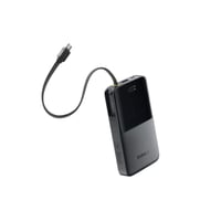 بيسوس - شاحن متنقل EnerFill FC51 + سلك تايب سي مدم...