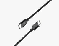 جودا - كيبل تايب سي الى تايب سي بقوة 60 واط - اسود