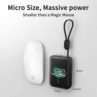 جودا - شاحن متنقل بحجم الصرافة 10 ألف ملي أمبير -...