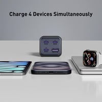 منصة شحن JODA Voltar بقوة 65 واط بثلاث منافذ تايب...