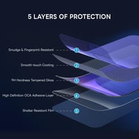 أرمر برو - استيكر حماية شاشة ايفون 17 زجاجية خصوصي...