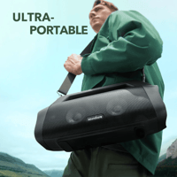 ساوندكور - مكبر صوت Motion Boom Plus - اسود