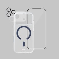 أرمر برو - بكج 4 في 1 حماية متكاملة أيفون 17 برو م...