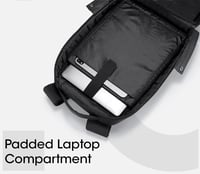 حقيبة alot، كبيرة للابتوب بسعة 20.5 لتر - اسود