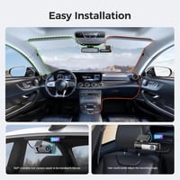 داش كام، LINGDU LD06، كاميرا امامية وخلفية، 4K+2K،...