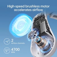 جيسو لايف - مروحة الرقبة Life4 للتبريد بسعة 5000mA...