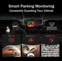 داش كام، DDPAI N1، كاميرا امامية وخلفية