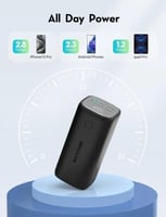 بطارية راف باور بسعة 14000 ملي امبير بقوة 30 واط ب...