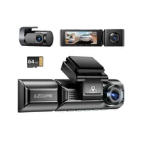 داش كام - AZDome M550 MAX ثلاث مكثفات داخلي وأمامي...