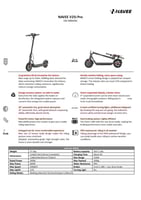 NAVEE - سكوتر كهربائي V25i Pro بسرعة 25 كم/ساعة وم...