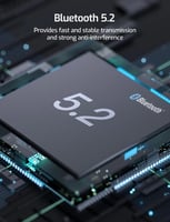 راف باور - سماعة لاسلكية حول الرقبة مدة التشغيل يص...