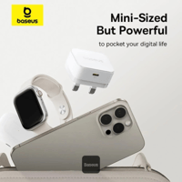 بيسوس - فيش جداري بقوة 20 واط بمنفذ تايب سي بخاصية...