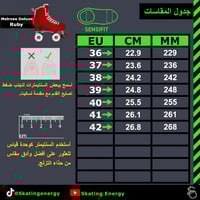 سكيت رباعي (Melrose Deluxe-Ruby)