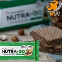 سناك نيتراجو بروتين ويفر شوكولاته بالبندق