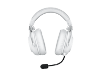 سماعة لوجيتك برو اكس 2 لايت سبيد اللاسلكية - ابيض