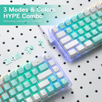 ريد دراقون لوحة مفاتيح الألعاب اللاسلكية كاستر K63...