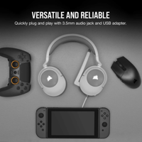 سماعات راس سلكية للألعاب HS55 محيطية 7.1 من كورسير