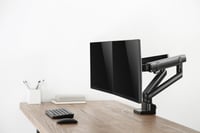 تويستد مايندز حامل شاشة مزدوج- أسود