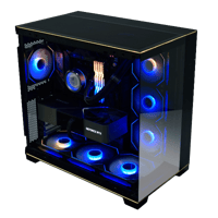 كيس ليان لي O11 ديناميك ايفو RGB- أسود