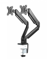 تويستد مايندز حامل شاشة مزدوج - اسود