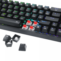 ريد دراجون K628 Pollux 75% كيبورد قيمنق سلكي RGB