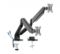 تويستد مايندز حامل شاشة مزدوج - اسود
