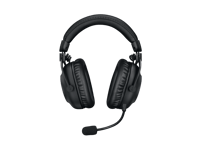 سماعة لوجيتك برو اكس 2 لايت سبيد اللاسلكية - أسود