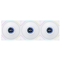 مراوح ليان لي UNI FAN TL LCD مع شاشة LCD 1.6 بوصة،...