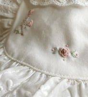 طقم فاخر قطن 100٪تطريز يدوي