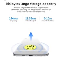 ملصقات بشرائح NFC