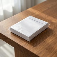 ظرف رسائل ابيض صغير مقاس 7.5*11 سم