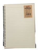 دفتر سلك شفاف عربي 100 ورقة B5