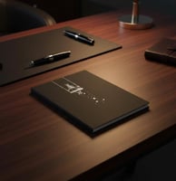 دفتر مذكرات اسود B5