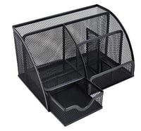 منظم مكتب مقسم 4 اسود PR-32011