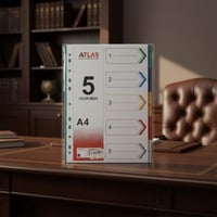 فواصل ملفات انديكس 5 لون