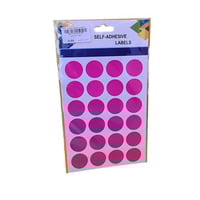 استيكر ملون دائري